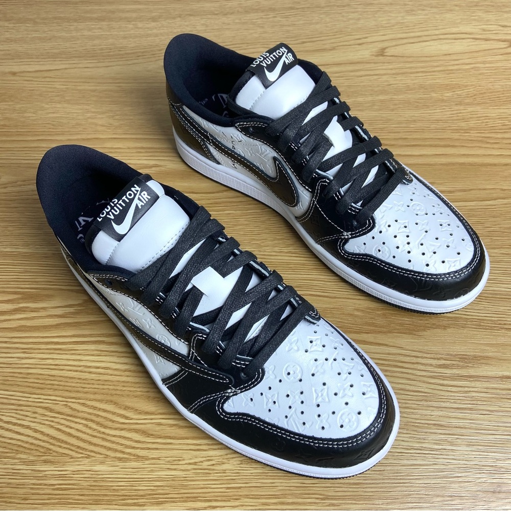 Jordan 1 Retro Low OG SP -Men’s Fashion Black/ White Sneakers -Streetwear